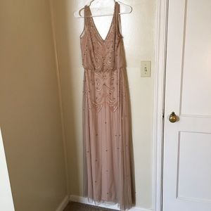 Gorgeous pink nude 1920s esq dress
